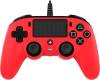 Nacon Wired Compact Controller - Red for PS4